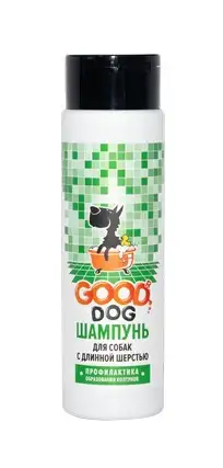 Купить good dog Шампунь для собак с длинной шерстью, профилактика образования колтунов