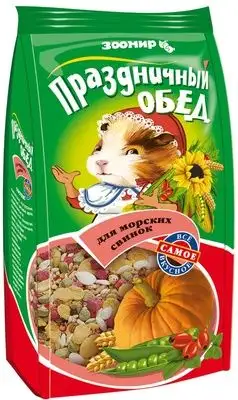 Купить ЗООМИР корм-лакомство для морских свинок "Праздничный обед"