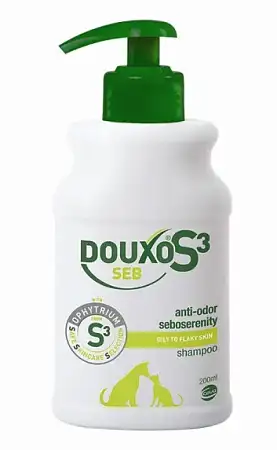 Купить douxo s3 себорегулирующий шампунь для собак и кошек с жирной и шелушащейся кожей
