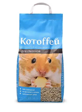 Купить Котоффей древесный наполнитель для грызунов