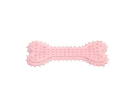 Купить homepet foam tpr puppy игрушка для собак косточка с шипами нежно лиловая