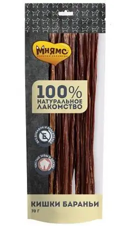Купить Мнямс лакомство для собак Кишки бараньи маленькая упаковка