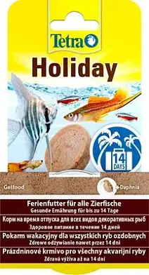 Tetra Holiday корм для рыб отпуск 14 дней, твердый гель