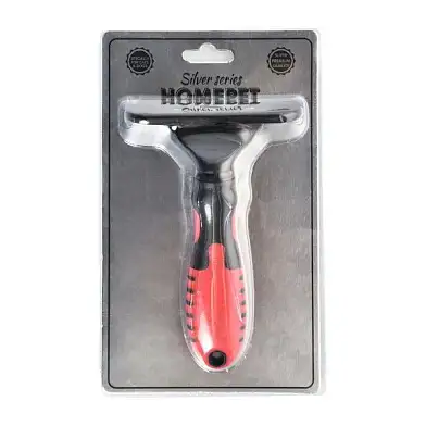 Homepet SILVER SERIES расческа триммер для собак и кошек 94 зуба