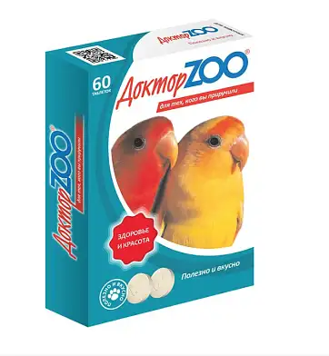 Доктор Zoo Мультивитаминное лакомство для птиц
