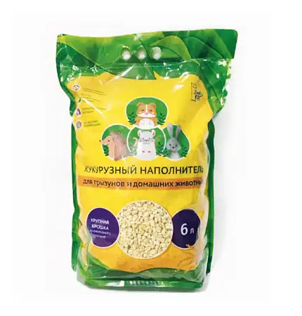 Купить Золотой кот кукурузный наполнитель для грызунов