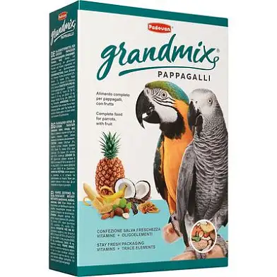 Padovan Grandmix Pappagalli сухой корм для крупных попугаев