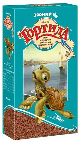 Купить ЗООМИР Тортила Мини корм для молодых водных черепах