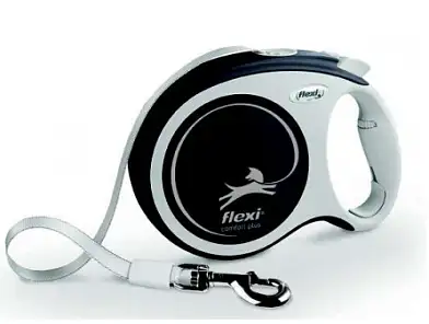 Flexi Comfort Plus рулетка ремень для собак, антрацит
