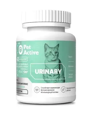 BioPetActive Urinary мультивитаминный комплекс для кошек для поддержания здоровья мочевыводящих путей